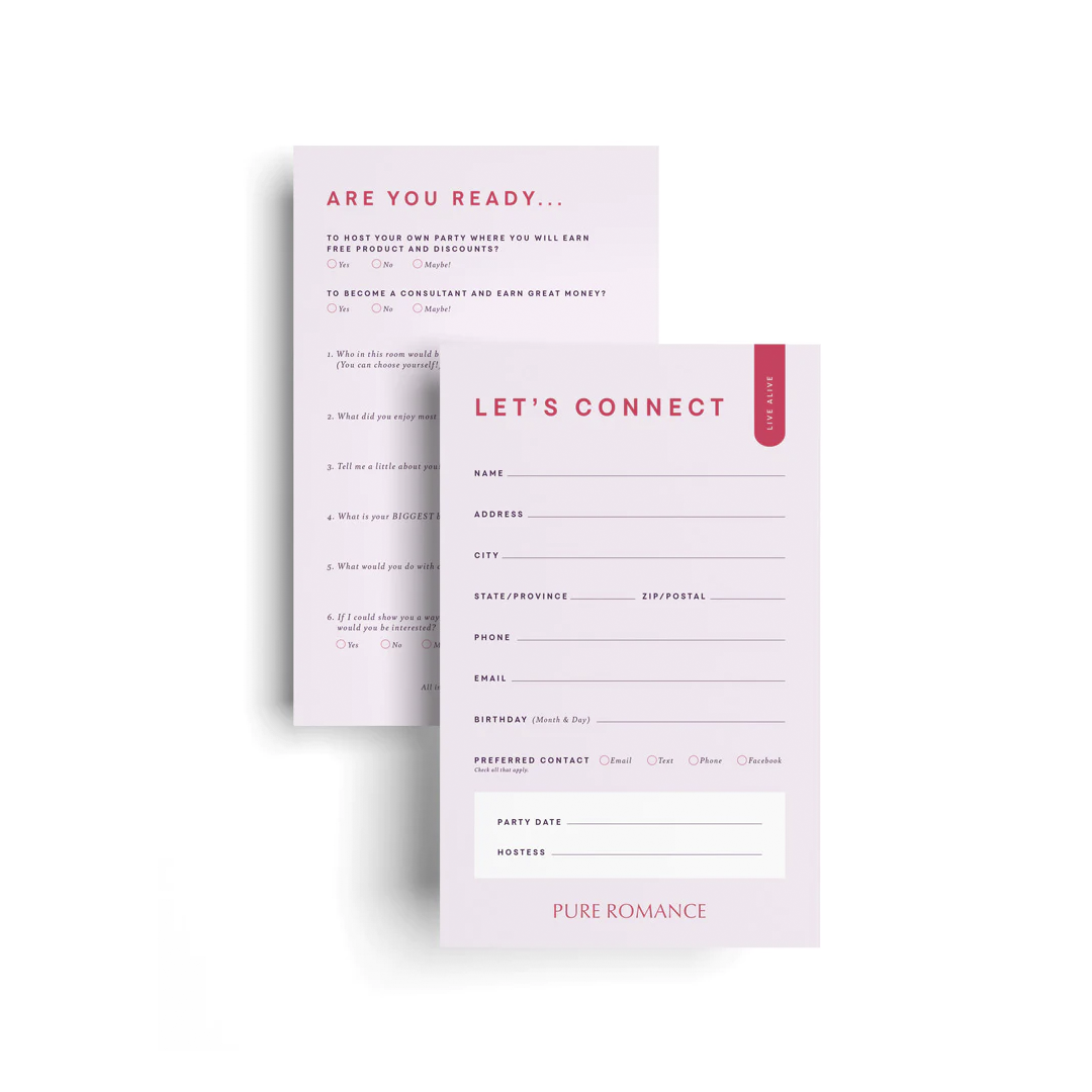 Customer Connect Cards (50)