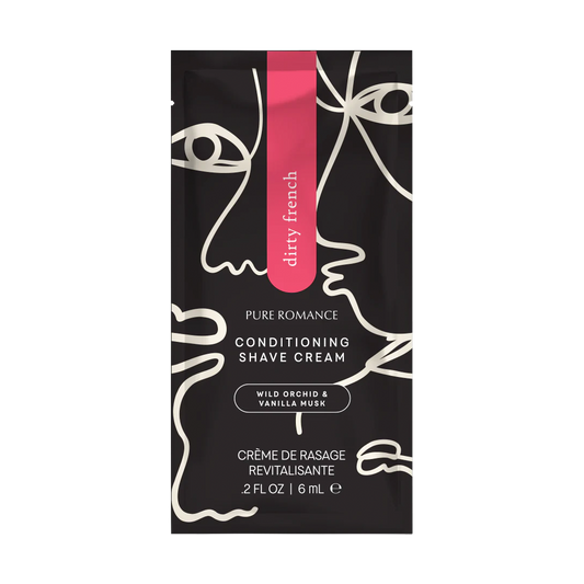 Conditioning Shave Cream - Dirty French Foils Packs (12)