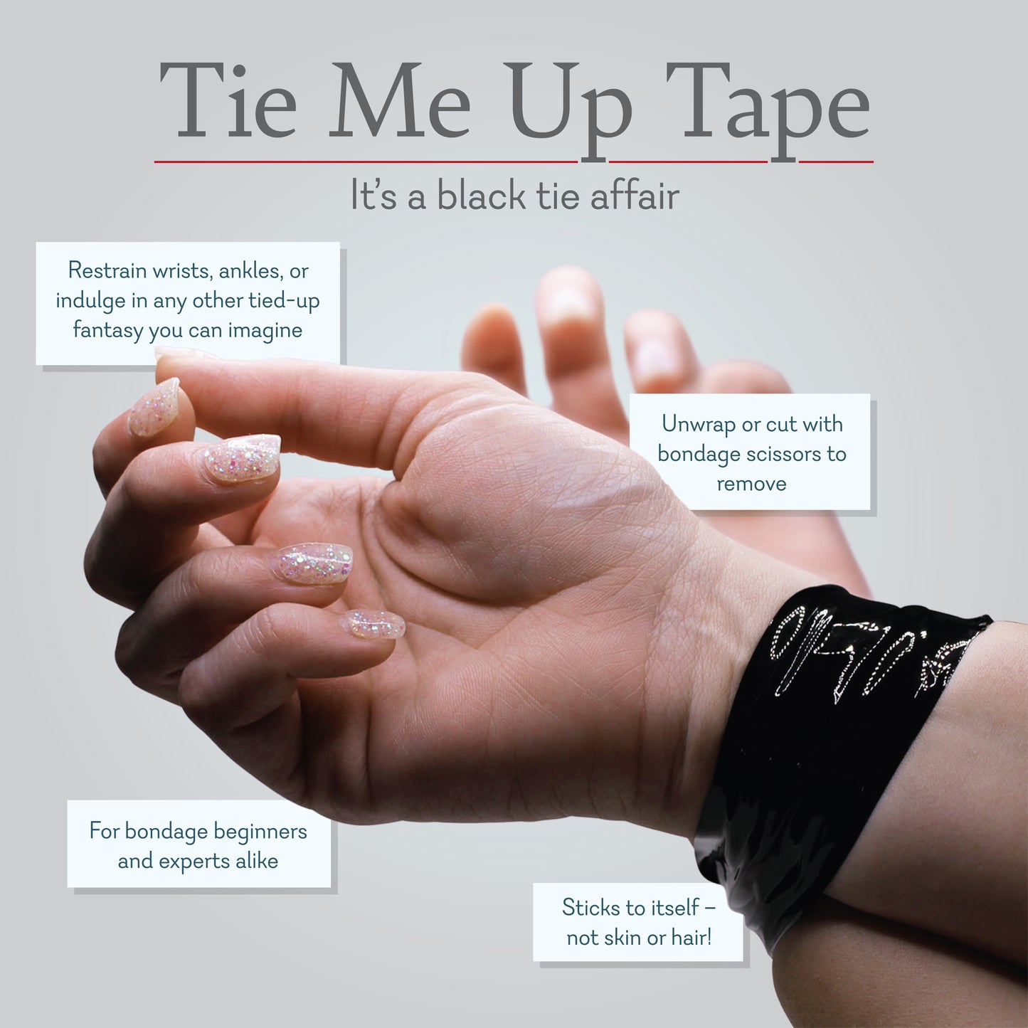 Tie Me Up Tape - Black